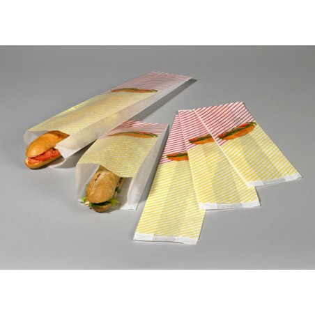 Sandwichzak 'Sandwichdesign', 12x(2x4,1)x38/40 cm, Luxpack Bianca 40 gr. + paraffine