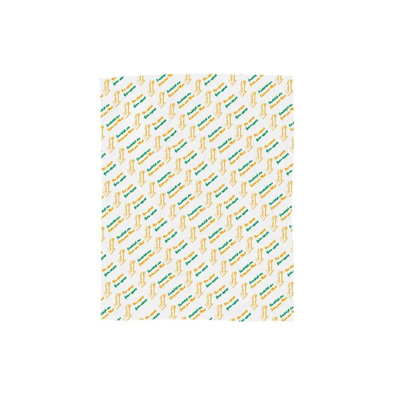 Duplexpapier 'Bon Appetit', 40x48 cm, Ecopack Bianca 60 gr.