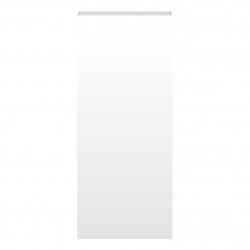 Pistoletzak blanco 12 P, 22x(2x5,2)x38/40 cm, Ecopack Bianca 50 gr.