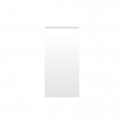 Pistoletzak blanco 2 P, 12x(2x3,7)x24/26 cm, Ecopack Bianca 50 gr.