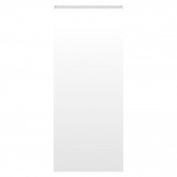 Pistoletzak blanco 30 P, 25x(2x5,7)x60/62 cm, Ecopack Bianca 50 gr.