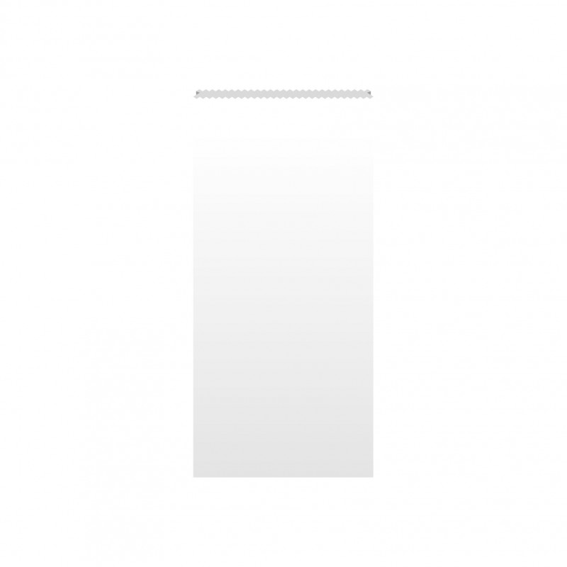 Pistoletzak blanco 6 P, 17x(2x5,2)x32/34 cm, Ecopack Bianca 50 gr.