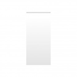 Pistoletzak blanco 8 P, 17x(2x5,2)x35/37 cm, Ecopack Bianca 50 gr.