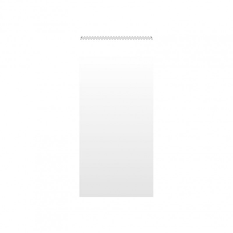 Pistoletzak blanco 8 P, 17x(2x5,2)x35/37 cm, Ecopack Bianca 50 gr.