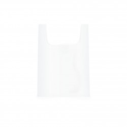 Draagtassen transparant, 30x(2x10)x60 cm, *25 micron LLDPE