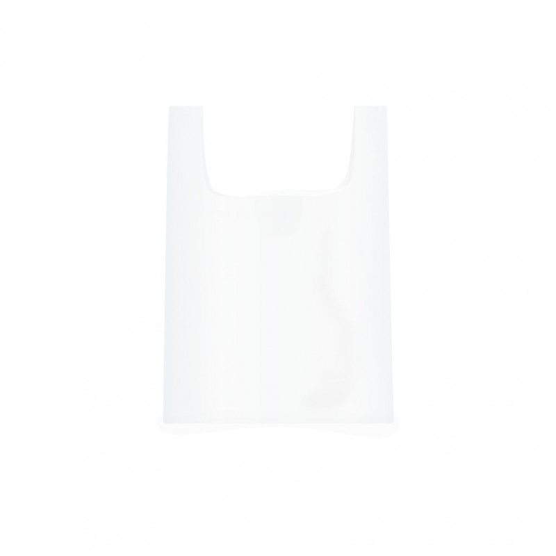 Draagtassen transparant, 30x(2x10)x60 cm, *25 micron LLDPE