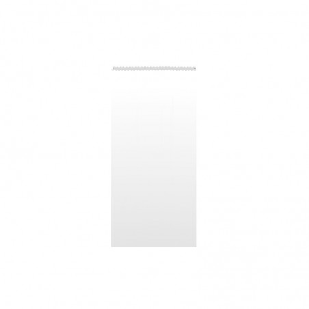 STRD koekenzak , “Blanco”, 17x(2x5,2)x32/34 cm, Luxpack Bianca 40 gr + paraffine