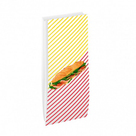 Sandwichzak 'Sandwichdesign', 12x(2x4,1)x38/40 cm, Luxpack Bianca 40 gr. + paraffine