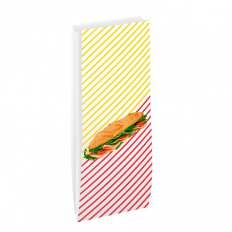 Sandwichzak 'Sandwichdesign', 12x(2x4,1)x46/48 cm, Luxpack Bianca 40 gr. + paraffine