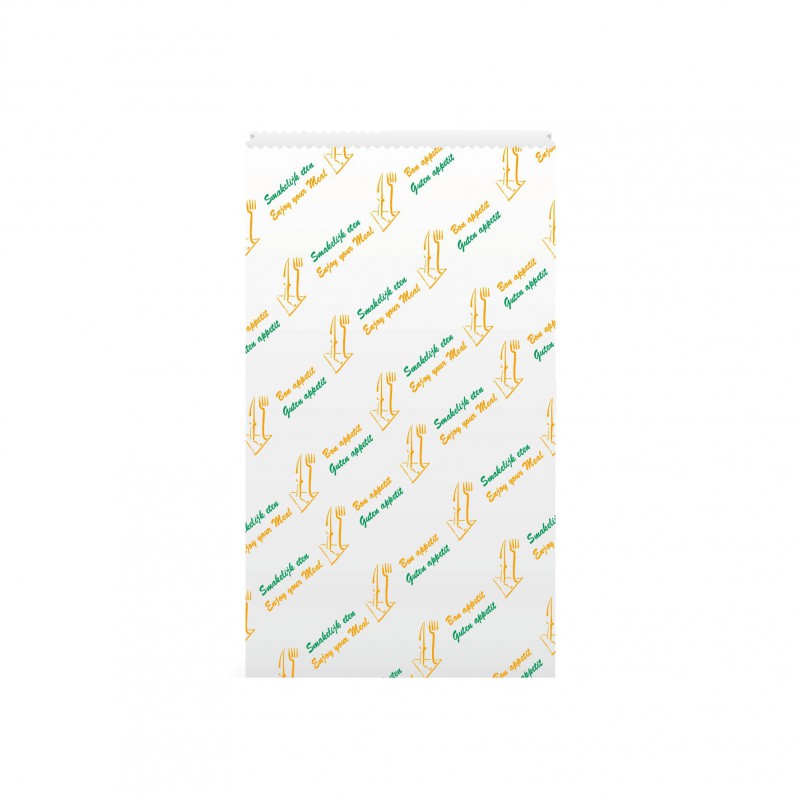 Slagerzak 1 kg, Bon Appetit, 17x(2x5,2)x32/34 cm, *Luxpack Bianca 50 gr.