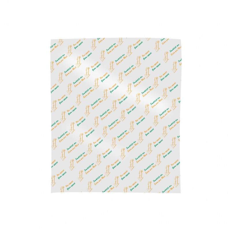 Duplexpapier 'Bon Appetit', 40x48 cm, Ecopack Bianca 60 gr.