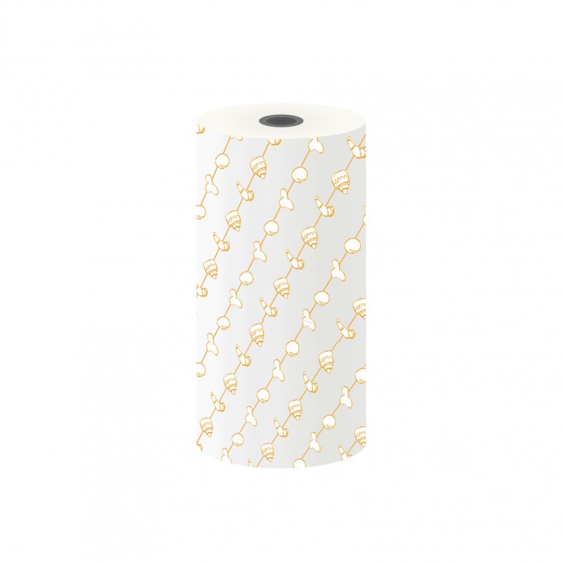 Toogrol wit 'Head', 40 cm x 450 meter, Luxpack Bianca 35 gr.