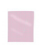 Duplexpapier 'Vichy roze' 
