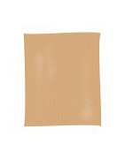 Duplex paper brown ribbed 60 gr. unprinted