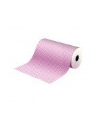 Bobines de papier  'Vichy roze'